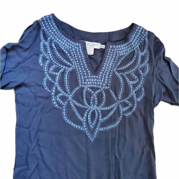 Gretchen Scott embroidered tunic dress - Picture 5 of 7